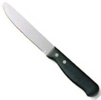 Walco 620527 Stainless Steak Knife, 5" SS Blade, Polypropylene, Jumbo 2 Rivet Handle, Price per Dozen, Case Pack 1 Dozen, Sold by the Case (620-527 620 527) 
