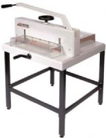 Martin Yale 620RC Ream Cutter, Sheet capacity of up to 18.7" wide, Includes all the heavy-duty features needed to cut large stacks of paper, Cuts a stack of paper up to 3.14" high or 800 sheets of 20 lb. stock, Manual blade and back gauge, Blade to backtstop is 15.5" (620-RC 620 RC 620R 011991006209) 