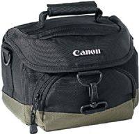 Canon 6227A001 Custom Gadget Bag 100EG, Water repellent Nylon camera bag, Divider system for secure storage and easy access, Front zipper pouch, Zippered full-length mesh pouch inside top cover, Carried by shoulder strap or carrying handle, Accommodates SLR camera body, 2-3 Lenses flash and accessories, UPC 082966805950 (6227-A001 6227 A001 6227A-001 6227A 001) 