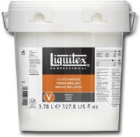 Liquitex 6236 Gloss Varnish 1 Gallon; Low viscosity, fluid; Translucent when wet, clear when dry; 100 percent acrylic polymer varnish; Water soluble when wet; Good chemical and water resistance; Dry to a non-tacky, hard, flexible surface that is resistant to dirt retention; Resists discoloring due to humidity, heat and ultraviolet light; UPC 094376931402 (LIQUITEX6236 LIQUITEX 6236 LIQUITEX-6236) 