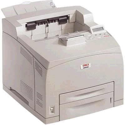 Okidata 62421401 model B6300N 35-ppm Digital Mono Printer, Laser Printer 1200x1200 DPI, 35 PPM, Black and White, 128MB (B6300 B6300 N)