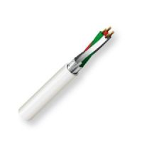 BELDEN6302FC8771000, Model 6302FC, 18 AWG, 4-Conductor; Security, Professional Audio and Intercom Cable; Natural Color; Plenum-CMP-Rated; Stranded 7x26 bare copper conductors with FEP insulation; Beldfoil shield; Plenum; Flamarrest jacket with ripcord; UPC 612825175414 (BELDEN6302FC8771000 WIRE  CONDUCTOR TRANSMISSION CONNECTIVITY) 