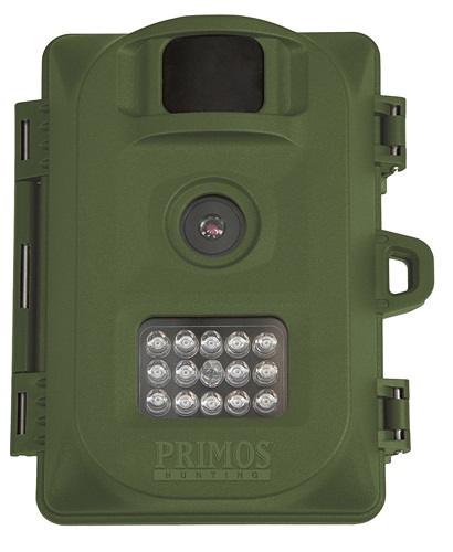Primos 63053 Bullet Proof Camera, Battery Life 9 Months, Runs on 8 AA Batteries, 6 Mega Pixel, 14  850nM Low Glow LEDs, 30 ft Night Range, 1 second trigger speed, 10 second trigger interval, Photo Only, UPC 010135630539 (63053 63053)