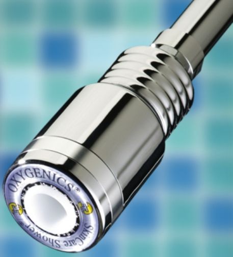 Oxygenics 630-XLF25 SkinCare Series Fixed Showerhead, Chrome, 2.5 GPM max, Patented technology, Eliminates clogging, Extremely durable, Resists corrosion, Self-pressurizing, Lifetime guaranteed, Saves up to 70% water, Comfort control lever, Custom branding, UPC 010147600216 (630XLF25 630-XLF-25 630 XLF25 630XLF-25)