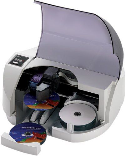 Primera 63127 Bravo SE Blu Disc Publisher & DVD Duplicator, Up to 20-disc capacity, One high-speed recordable BD/DVD/CD drive and high-speed eSATA interface, Color inkjet printing at up to 4800 dpi, Maximum Print Width 4.724