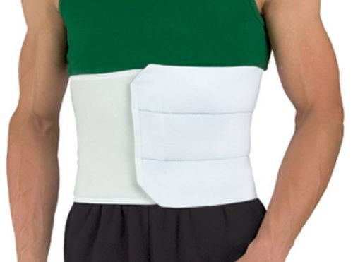 Mabis 632-6206-1920 12 4-Panel Abdominal Binder, Waist 30 - 45, Unique design features 4 joined panels with crochet stitching that conforms to body contours for support and proper compression (632-6206-1920 63262061920 6326206-1920 632-62061920 632 6206 1920)