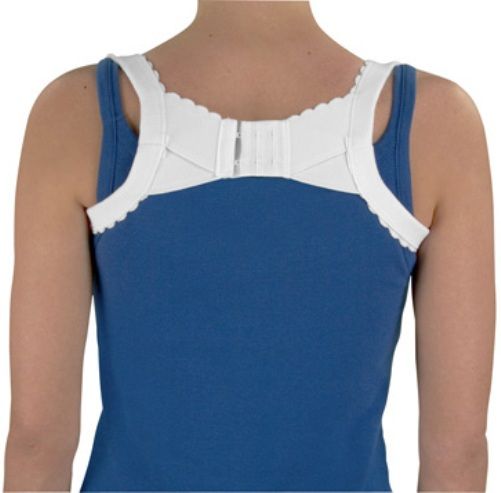 Mabis 632-6223-1900 Posture Perfect for Men & Women, 1 elastic bands with reinforced crisscross design help restore posture and reduce back strain (632-6223-1900 63262231900 6326223-1900 632-62231900 632 6223 1900)