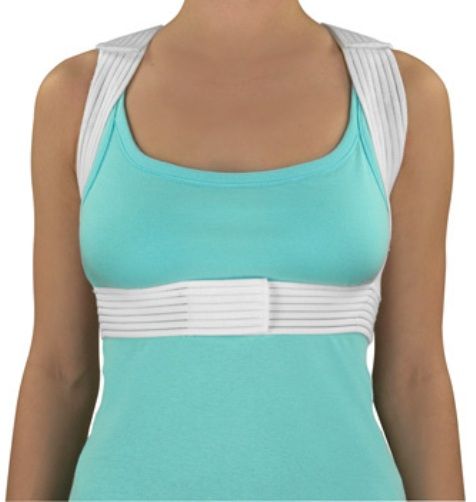 Mabis 632-6224-1921 Posture Corrector, Small, Reinforced, unisex design effectively helps restore posture and reduce back strain (632-6224-1921 63262241921 6326224-1921 632-62241921 632 6224 1921)