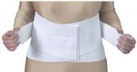 Duro-Med 632-6406-1922 S Lumbar/Sacral Belt Flex, White, Medium 30"-36", 10" back and tapers to 6" in front (63264061922S 632-6406-1922S 632 6406 1922 S 632-6406-1922 63264061922) 