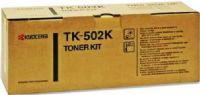 Kyocera 370PD0KM model TK-502K Toner Cartridge, Black Print Color, Laser Print Technology, For use with Kyocera FS-C5016N Color Printer, 8000 Pages Yield at 5% Average Coverage Typical Print Yield, UPC 632983002872 (370PD0KM 370PD-0KM 370PD 0KM TK502K TK-502K TK 502K) 