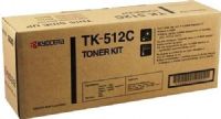 Kyocera 0T2F3CUS model TK-512C Toner Cartridge, Cyan Print Color, Laser Print Technology, For use with Kyocera Mita FS-C5030N, 8000 Pages Yield at 5% Average Coverage Typical Print Yield, UPC 632983005965 (0T2F3CUS 0T2F-3CUS 0T2F 3CUS TK512C TK-512C TK 512C) 