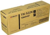 Kyocera 1T02HJ0US0 model TK-522K Toner cartridge, Black Print Color, Laser Print Technology, For use with Kyocera Mita FS-C5015N Printer, 6000 Pages Yield at 5% Average Coverage Typical Print Yield, UPC 632983006023 (1T02HJ0US0 1T02-HJ0US0 1T02 HJ0US0 TK522K TK-522K TK 522K) 