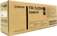 Kyocera 1T02HJBUS0 model TK-522M Toner cartridge, Magenta Print Color, Laser Print Technology, For use with Kyocera Mita FS-C5015N Printer, 4000 Pages Yield at 5% Average Coverage Typical Print Yield, UPC 632983006061 (1T02HJBUS0 1T02-HJBUS0 1T02 HJBUS0 TK522M TK-522M TK 522M) 