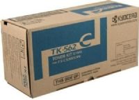 Kyocera 1T02HNCUS0 model TK-562C model Toner Cartridge, Cyan Print Color, Laser Print Technology, 10000 Pages Typical Print Yield, For use with Kyocera Mita Printers FS-C5300DN and FS-C5350DN, UPC 632983011102 (1T02HNCUS0 1T02-HNCUS0 1T02 HNCUS0 TK562C TK-562C TK 562C) 