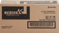 Kyocera 1T02HG0US0 model TK-572K Original Toner Cartridge, Black Print Color, Laser Print Technology, 16000 Pages Typical Print Yield, For use with Kyocera Mita FSC5400DN Printer, UPC 632983013311 (1T02HG0US0 1T02-HG0US0 1T02 HG0US0 TK572K TK-572K TK 572K) 