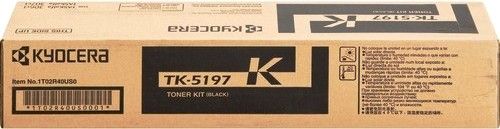 Kyocera 1T02R40US0 model TK-5197K Toner Cartridge, Black Print Color, Laser Print Technology, For use with Kyocera TASKalfa 306ci Printer, 15000 Pages Yield at 5% Average Coverage Typical Print Yield, UPC 632983035443 (1T02R40US0 1T02R-40US0 1T02R 40US0 TK5197K TK-5197K TK 5197K)