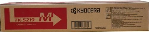 Kyocera 1T02R6BCS0 Model TK-5219M Toner Cartridge, Magenta Print Color, Laser Print Technology, 15,000 Pages Yield at 5% Typical Print Yield, For use with Kyocera TASKalfa 406ci Printer, UPC 632983036228 (1T02R6BCS0 1T02-R6B-CS0 1T02 R6B CS0 TK5219M TK-5219M TK 5219M)