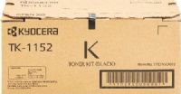 Kyocera 1T02RV0US0 Model TK-1152 Toner Cartridge, Black Print Color, Laser Print Technology, 3000 Pages Yield at 5% Average Coverage Typical Print Yield, For use with Kyocera ECOSYS Printers M2635dw and P2235dw, UPC 632983040492 (1T02RV0US0 1T02-RV0U-S0 1T02 RV0U S0 TK1152 TK-1152 TK 1152) 