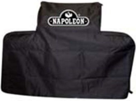 Napoleon 63605 Full Length Heavy-duty PVC Polyester Grill Cover, Black, Direct fit for the Napoleon 605 Series Barbecue, Napoleon Logo and 3