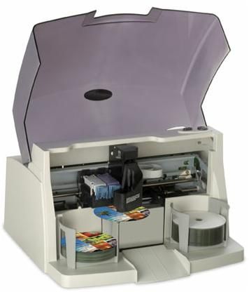 Primera Technology 63701 BravoPro CD Publisher PC Connect CD Duplicator-CD-Writer-52x CD-R, Two high-speed CD-R drives for volume production, Direct-to-disc printing with stunning 4800 dpi print resolution, Up to 4800 dpi; printer driver selectable, Dual CMY and black monochrome Ink Cartridges, 16.7 million and black monochrome Colors, USB 2.0 Interfaces/Ports (63701 Bravo Pro) 