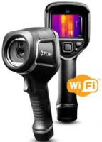FLIR 63907-0804-NIST Model E6XT-NIST Infrared Camera with Extended Temperature Range, MSX, WiFi and Calibration to NIST, 240x180 IR Resolution/9Hz, f-number 1.5, Field of view (FOV) 45 x 34 degrees, Automatic Adjust/Lock Image, 1.6 ft. Minimum Focus Distance, 3.4 mrad Spatial resolution (IFOV), 7.5 to 13 um Spectral Range, 640x480 Digital Camera Resolution; UPC: 793950608043 (639070804NIST 639070804-NIST 63907-0804NIST E6XTNIST E6XT) 