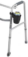 Mabis 640-8188-0200 Universal Beverage Holder, Holds beverage containers or mugs ranging in size from 10 oz to 32 oz, Can be mounted horizontally, vertically, flat or swing mountable, Ideal for walkers or wheelchairs, Latex Free, Quantity 1 (640-8188-0200 64081880200 6408188-0200 640-81880200 640 8188 0200) 