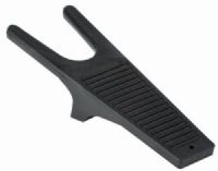 Mabis 640-9003-0000 No Bend Shoe Remover, Easily slip off shoes without having to bend over, Features raised ridges on supporting foot rest, Latex Free, Black color, 1 Shoe Remover (640-9003-0000 64090030000 6409003-0000 640-90030000 640 9003 0000) 