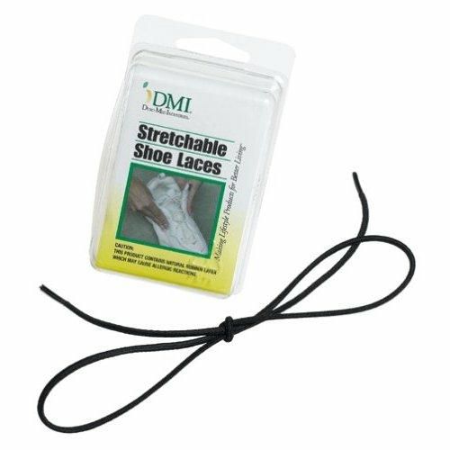 Duro-Med 640-8123-0200 S Stretchable Elastic Shoelaces, 6 Pair, Black (64081230200S 640 8123 0200 S 64081230200 640 8123 0200 640-8123-0200)