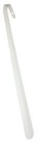 Mabis 640-8174-1900 Steel Shoe Horn, 24in long white epoxy-coated steel construction, Convenient hanger hole for storage, Helps people with a limited range of motion slip into shoes without bending, bruising heels or crushing the backs of the shoes (64081741900 6408174-1900 640-81741900 640 8174 1900) 