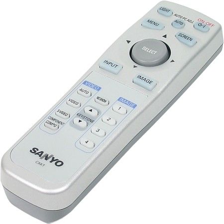 Sanyo 645-055-8597 Remote Control Wireless for Projector (645055-8597 645-0558597 6450558597 645 055 8597)