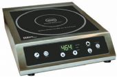Max Burton 6530 ProChef-3000 Induction Cooktop (3000 Watts, 220V); Stainless-steel body; Durable, commercial-grade materials; Touch screen controls with function lock; Cookware detection & overheat sensor; 1-13 (500-3000w) Power Levels; 6 ft Cord Length; 15.5 lbs Weight; 12.87" L x 15.35" W x 3.94" H Dimensions; 11" x 11" Glass Cooktop Dimensions; 220 volt - 15 A, 60 Hz Power Source; 500 - 1800W Output; UPC 769372065306 (MAXBURTON6530 6530 65-30) 