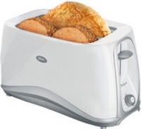 Oster 6544-013 Two Slice Toaster, White; Removable crumb tray, easy to clean, even in automatic dishwashers; Custom indicator with 7 toast levels, from light to dark, to toast the food to your liking (6544013 6544 013 654-4013) 