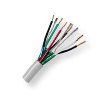 BELDEN6545PA 0081000, Model 6545PA, 22 AWG, 6-Pair, Security, Pro Audio and Intercom Cable; Gray Color; Plenum-CMP-Rated; 6 Pair 22 AWG stranded Bare copper pairs with FEP insulation; Individually Beldfoil Tape shielded; PVDF jacket with ripcord; UPC 612825430049 (BELDEN6545PA0081000 TRANSMISSION CONNECTIVITY ELECTRICITY WIRE) 