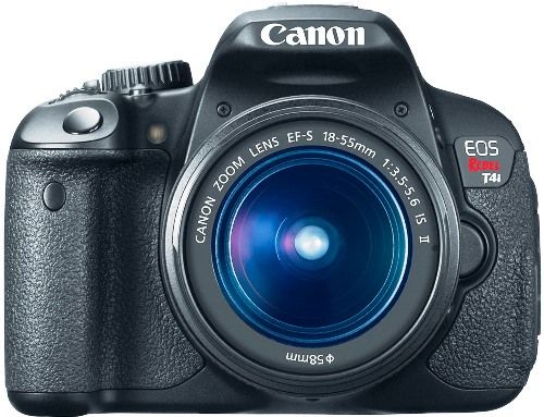 Canon 6558B003 EOS Rebel T4i EF-S 18-55mm IS II Digital Camera Kit, 3.0 in. (Screen aspect ratio of 3:2) LCD Monitor, 18.0 Megapixel CMOS (APS-C) sensor, 14-bit A/D conversion, ISO 10012800; expandable to 25600 (H) for shooting from bright to dim light and high performance DIGIC 5 Image Processor for exceptional image quality and speed, UPC 013803150605 (6558-B003 6558 B003 6558B-003 6558B 003)