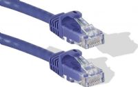 BTX 6602PU CAT6 Assembly, 2 ft Length, Available In Purple Color; Provides stranded UTP CAT6 cable rated at 350 MHz band width; CAT6 approved RJ45 plugs; Zero clearance protective molded boot with snagless strain relief ends; UL listed; Weigth 0.1 Lbs (BTX6602PU BTX 6602PU 6602 PU BTX-6602PU 6602-PU) 