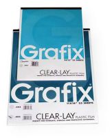 Grafix 6605-1 Clear-Lay 20" x 12' x .003" Vinyl Film; A clear vinyl film designed for overlays, color separations, and layouts; Archival quality, no plasticizers, and is acid-free; 20" x 12' x .003" thick roll; Shipping Weight 1.19 lb; Shipping Dimensions 21.00 x 2.00 x 2.00 in; UPC 088354219354 (GRAFIX66051 GRAFIX-66051 CLEAR-LAY-6605-1 GRAFIX/66051 66051 ARTWORK) 