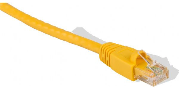BTX 66100YE CAT6 Assembly, 100 ft Length, Available In Yellow Color; Provides stranded UTP CAT6 cable rated at 350 MHz band width; CAT6 approved RJ45 plugs; Zero clearance protective molded boot with snagless strain relief ends; UL listed; Weigth 5 Lbs (BTX66100YE BTX 66100YE 66100 YE BTX-66100YE 66100-YE)