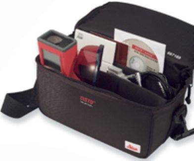 Leica 667169 DISTO Laser Distance Measurers Case, Soft padded carrying case with room for your Disto, telescopic viewer, and accessories, To protect Specially all models against dust and impact, with additional compartments for user manual and palmtop (66-7169 66 7169)