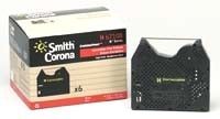 Smith Corona 67108 Correctable Film Ribbon for Typewriter Word Processor, Black (Six Pack) 