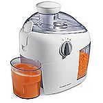 Hamilton Beach 67900 Juice Extractor HealthSmart 2 Speed; Powerful 350 Watts & 2 speeds with pulse, Large pulp bin is easy to remove & clean, All-metal cutter/strainer, Large 22 oz. juice cup, Brush included for easy cleaning, Transparent lid locks easily, UPC 040094679003 (67-900 679-00) 