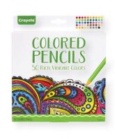 Crayola 68-0050 Aged Up 50 Set Colored Pencils; Crayola Colored Pencils are the perfect tools for the young and young at heart; Discover the soothing nature of coloring as you bring out the beauty of finely detailed line art; Colors come in a rich and relaxing palette to keep you calm, cool and colorful; UPC 071662600501 (68-0050 680050 PENCILS-68-0050 SET-68-0050 CRAYOLA68-0050 CRAYOLA-68-0050) 