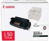 Canon 6812A001AA model L50 Black Copier Toner Cartridge For use with Canon L50, PC-1060, PC-1080F and ImageClass D660, D680 Copiers, Laser Print Technology Laser, Black Print Color Black, 5000 Page at 5 % Coverage Print Yield, Genuine Original OEM Canon Brand (6812A001AA 6812 A001AA 6812-A001AA L-50 L 50 L50) 