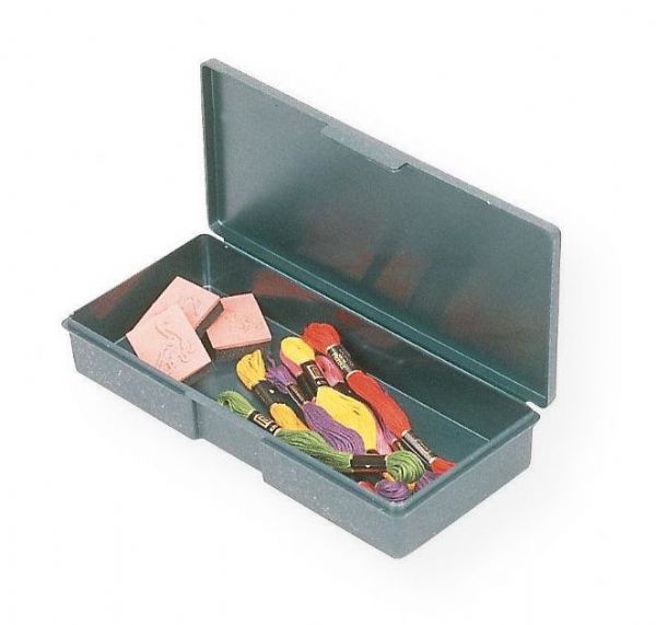 Artbin 6816AC Storcraft Box; One compartment for organizing and protecting pencils, brushes, small tools, and supplies; Made of durable plastic that resists staining from most common chemicals; Convenient size fits in larger art bins; Overall size: 10.375