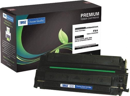 MSE MSE04060414 Remanufactured Toner Cartridge, Black Print Color, Laser Print Technology, 4000 Pages Typical Print Yield, For use with OEM Brand Canon, For use with Canon Fax FX4, Laser Class 9000, Laser Class 9500, UPC 683014040158 (MSE04060414 MSE-04-06-0414 MSE 04 06 0414 04060414 04-06-0414 04 06 0414)