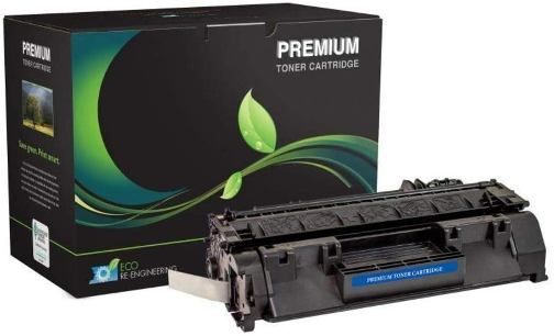 MSE MSE022105142 Remanufactured Black Toner Cartridge, Black Print Color, Laser Print Technology, 4000 Pages Typical Print Yield, For use with OEM Brand HP, Troy, OEM Part Number CE505A, CE505A(J), CE505L, 02-81500-001, 2-81500-001 and 3479B001AA(J) and  HP Printers LaserJet P2030, LaserJet P2035, LaserJet P2035N, LaserJet P2055, LaserJet P2055D, LaserJet P2055DN and LaserJet P2055X, UPC 683014202518 (MSE022105142 MSE-022105142 MSE 022105142 02-21-05142 02-21-05142 02 21 05142)
