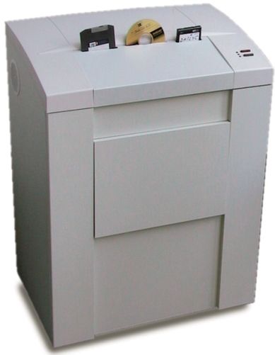 Martin Yale 684204 Intimus Multimedia In-The-Department Shredder, 1 media / 2 3.5-Inch floppy disks Cutting Capacity, 115V, 1.5 HP Power, 1.2/1.5 cubic foot Catch Basket, Noise Level 53 Db.a, Working width 4 15/16