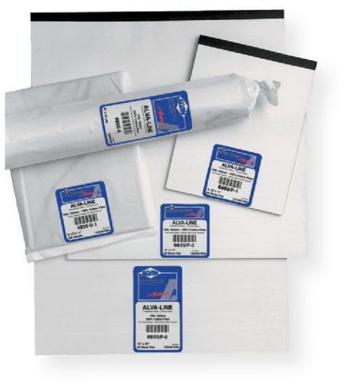 Alvin 6855/S-XO-9 Alva Line 100 Percent Rag Vellum Tracing Paper; 10 Sheet Pack; Size 22