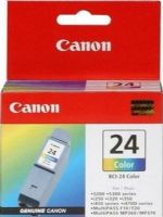 Canon 6882A003AA model BCI-24C Tri-color Ink Tank, Inkjet Print Technology, Yellow, Cyan and Magenta Print Colors, New Genuine Original OEM Canon, For use with S200 S300 Canon Printers (6882A-003AA 6882A 003AA 6882 A003AA 6882-A003AA BCI 24C BCI24C) 