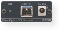 KRAMER690R Model 2x3G SDI Receiver over Ultra–Reach SM Fiber, Max. Data Rate 3Gbps, Inputs 2 SDI on BNC connectors, Outputs 2 single–mode fiber optic on LC connectors, HDTV Compatible, Multi–Standard Operation, Laser Standards Compliance, Kramer Equalization and re&#8209;Klocking Technology, System Range Up to 10km (6.2mi), Shipping Weight: 1.1 Lbs, Shipping Dimensions 9.13" x 5.35" x 3.94" (KRAMER690R DEVICE FIBEROPTIC RECEIVER SIGNAL) 