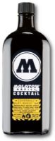 MOLOTOW 691.760 Coversall 250ml Black Ink Refill; Permanent black ink provides high coverage that is quick-drying and UV, abrasion, and weather-resistant; Perfect for indoor and outdoor use; Coversall is an alcohol-based ink with synthetic bitumen and a visco-plastic coating; Dimensions 1" x 1" x 6.25"; Weight 0.15 lbs; EAN 4250397603254 (MOLOTOW691760 MOLOTOW 691760 691 760 691-760 691.760 M691760) 